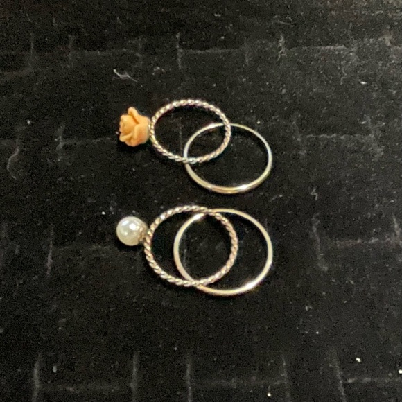 4 Fashionable Syltylish Stackable Rings - Picture 7 of 12